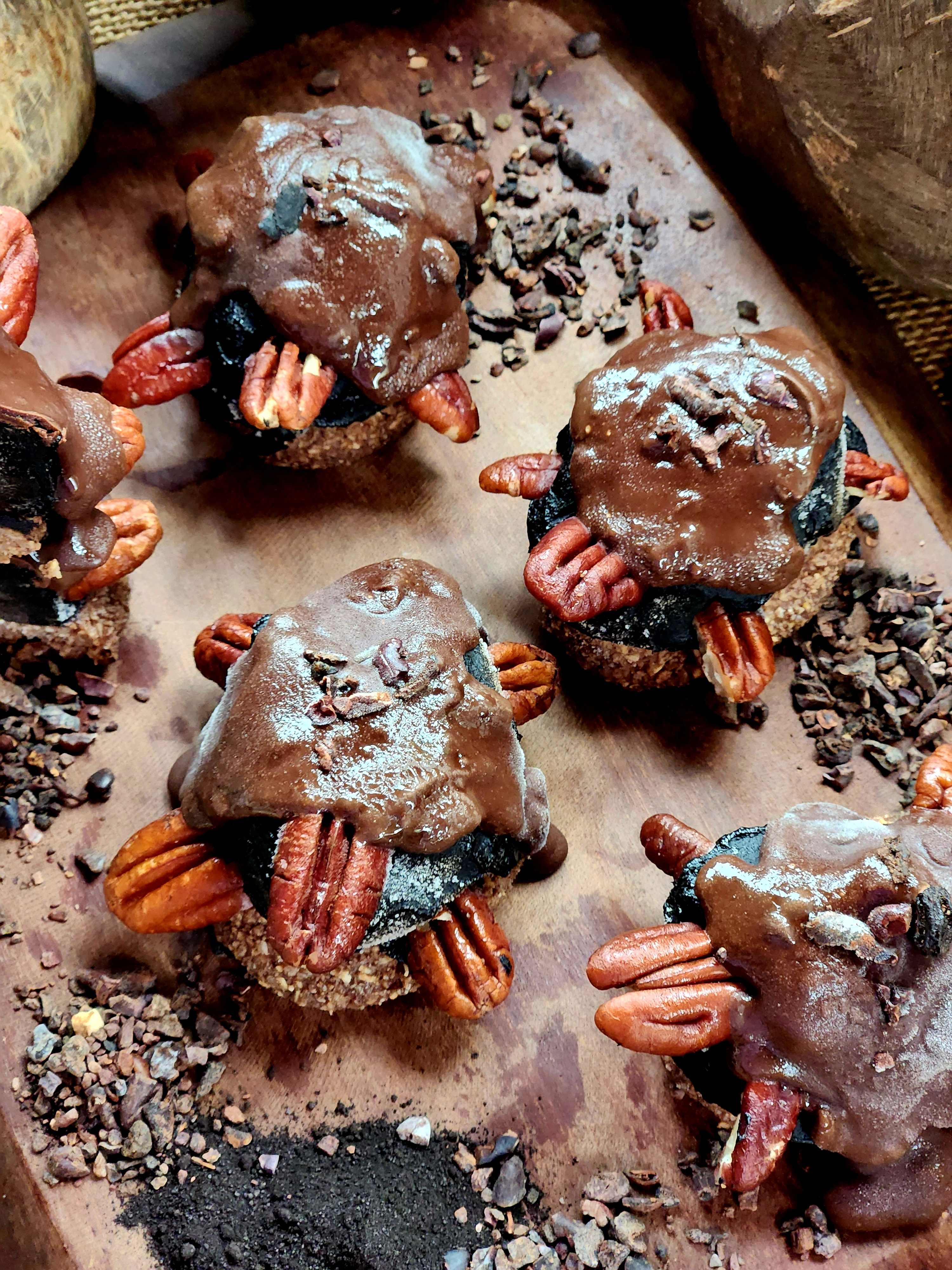 Brownie Fit com Nozes